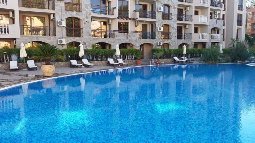 Kalia, Zweizimmer, Zweibalkon, Top-Apartment Sunny Beach Exterior photo